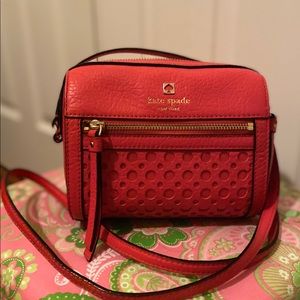 KATE SPADE Red/Orangey Crossbody